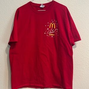 Authentic Mariah Carey‎ McDonald’s Crew Shirt Holidays 2021 Promo